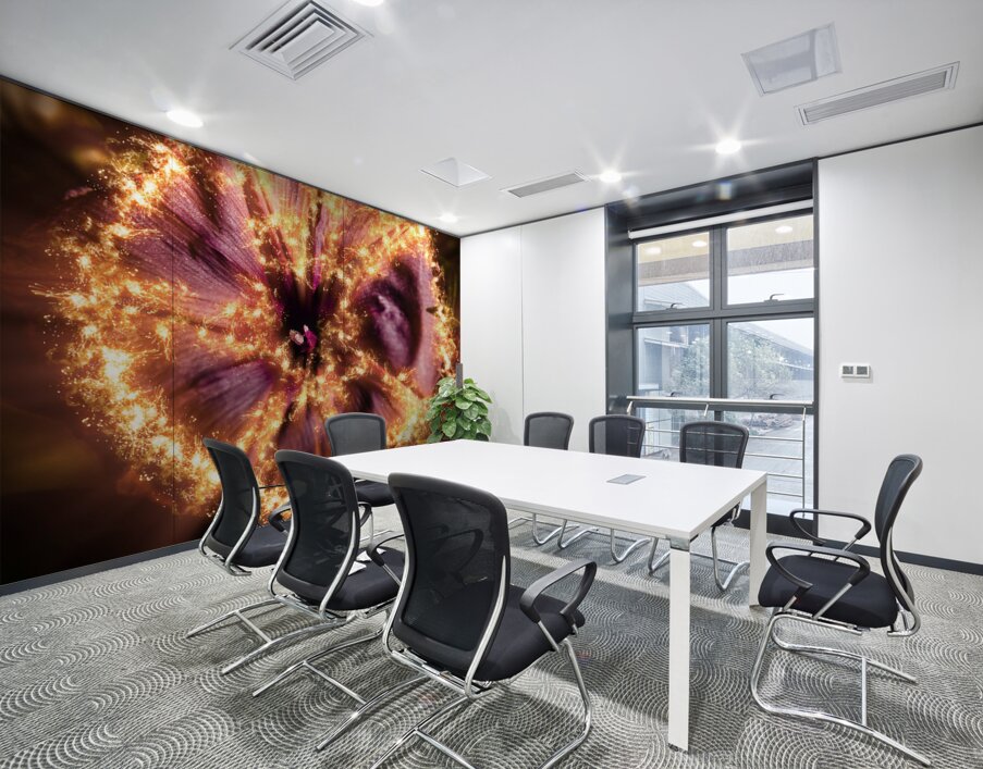 Flower power Wall Printing