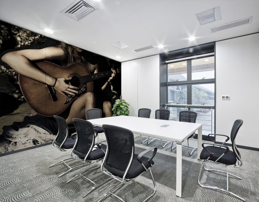 Moonlight Music Wall Printing