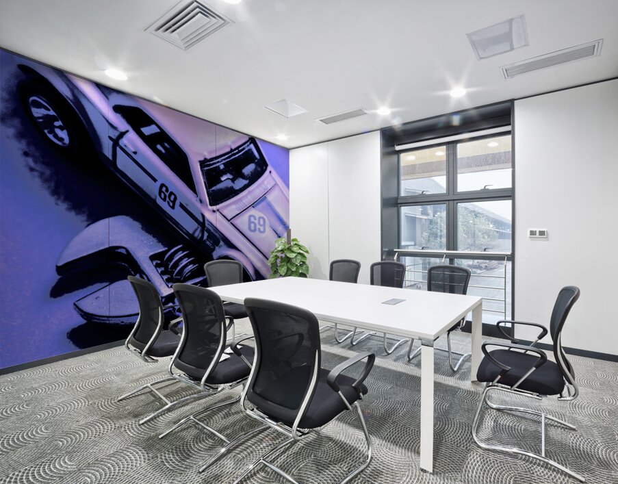 Wrench and muscle Wall Printing