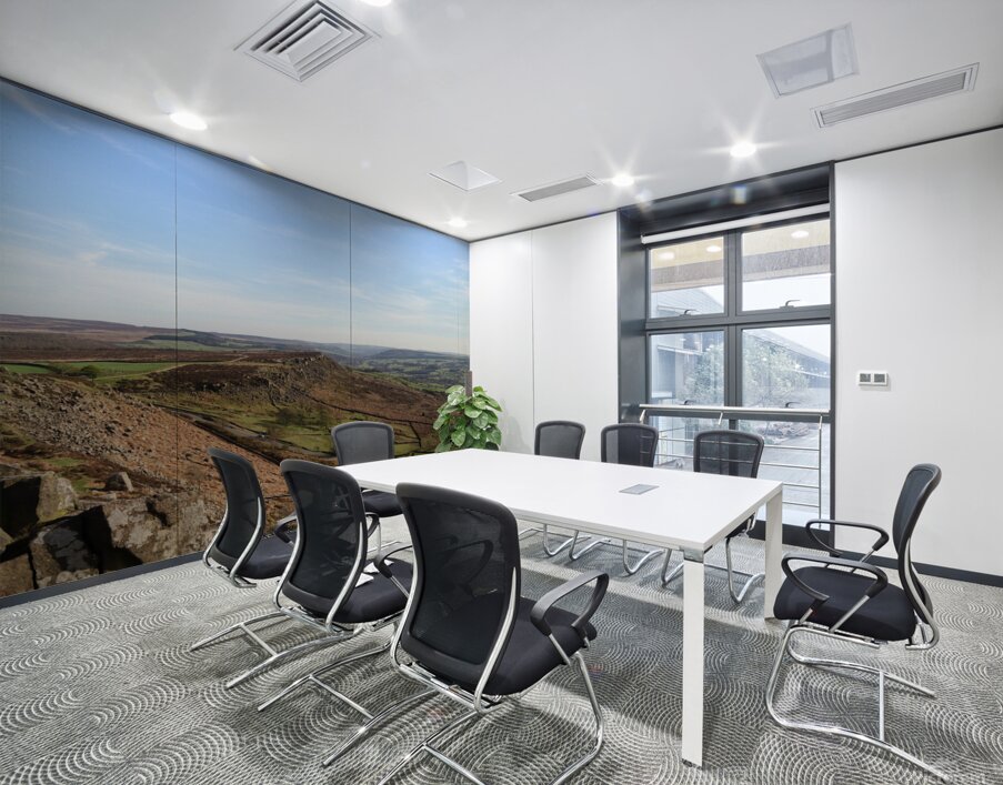 Curbar Edge view  Wall Printing