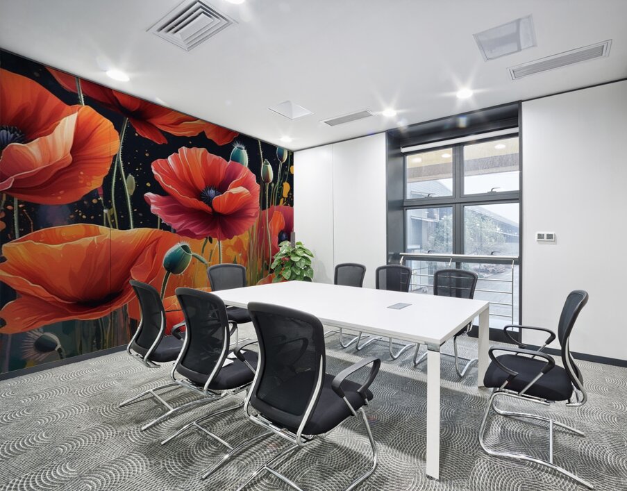 Floral Spectrum 12 Wall Printing