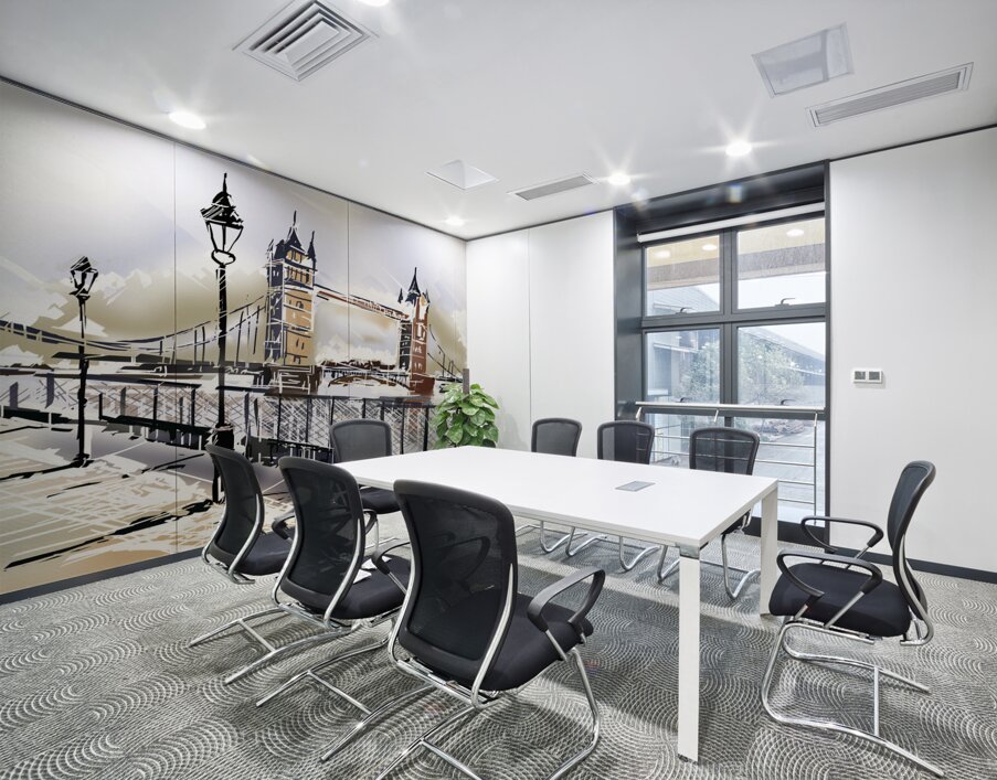 Fine art drawing The Tower Bridge in London UK Wall Printing