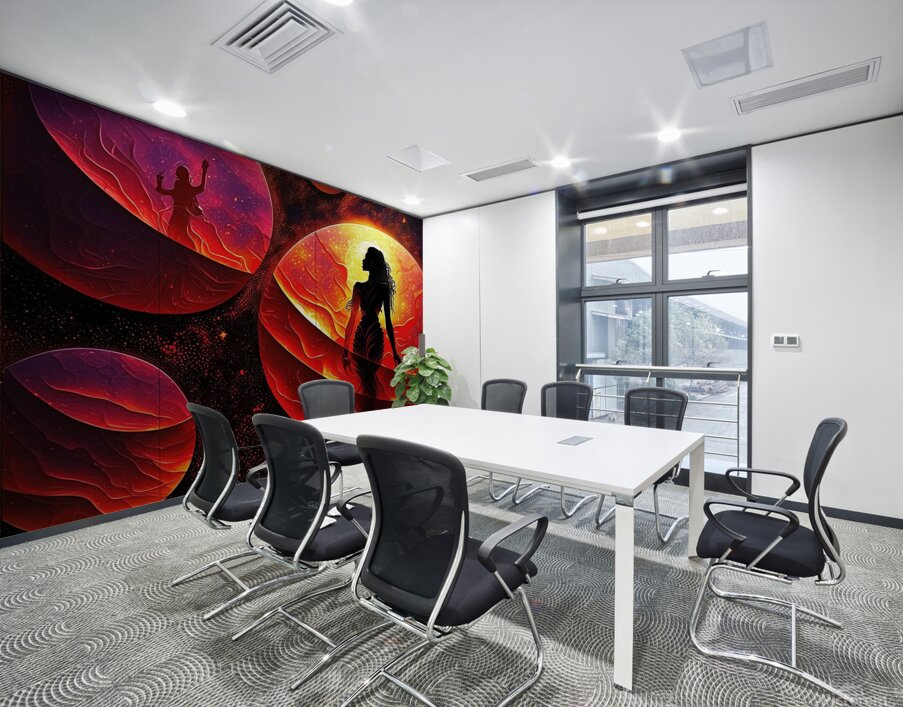 Worlds Away Wall Printing