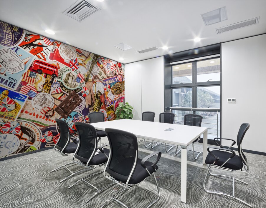 The world hotel Wall Printing