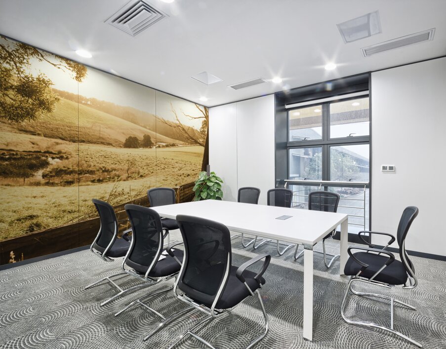 Sun drenched country Wall Printing