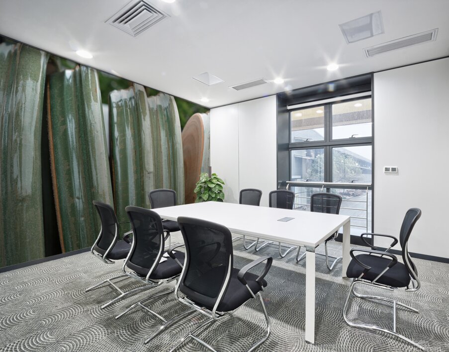 Green Pottery  Wall Printing