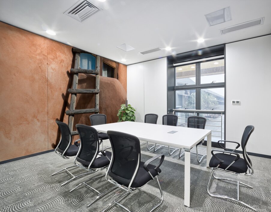 Adobe Ladder Wall Printing