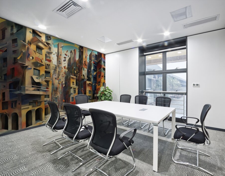 A Musical Cityscape 31 Wall Printing