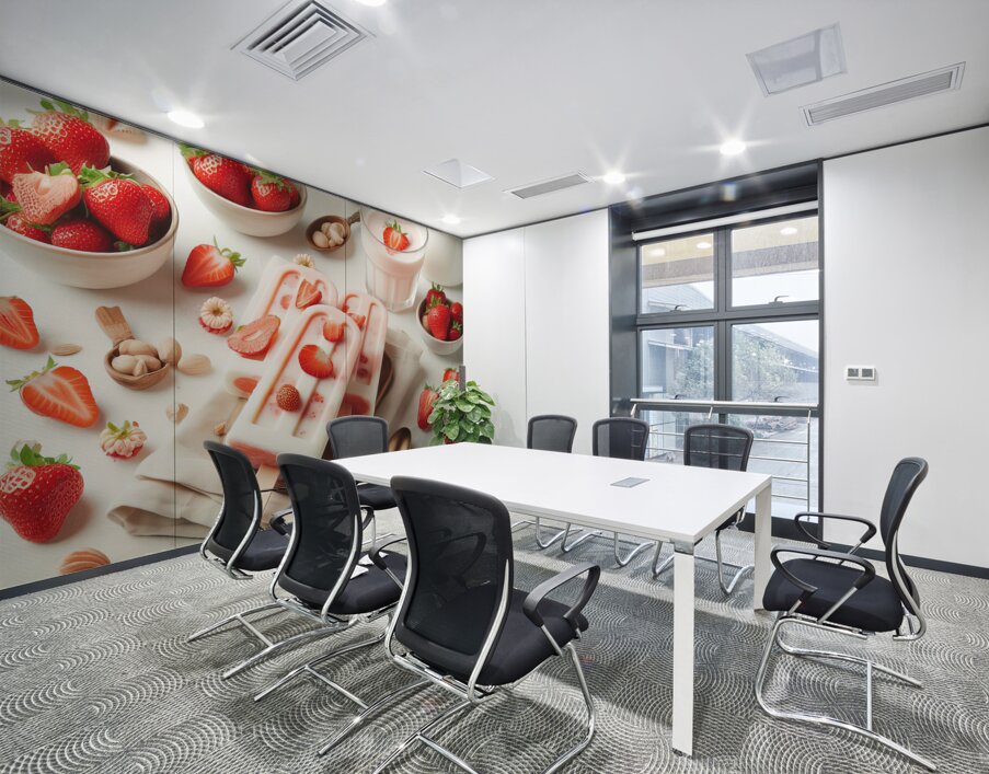 Strawberry pineapple ice cream 13 Wall Printing