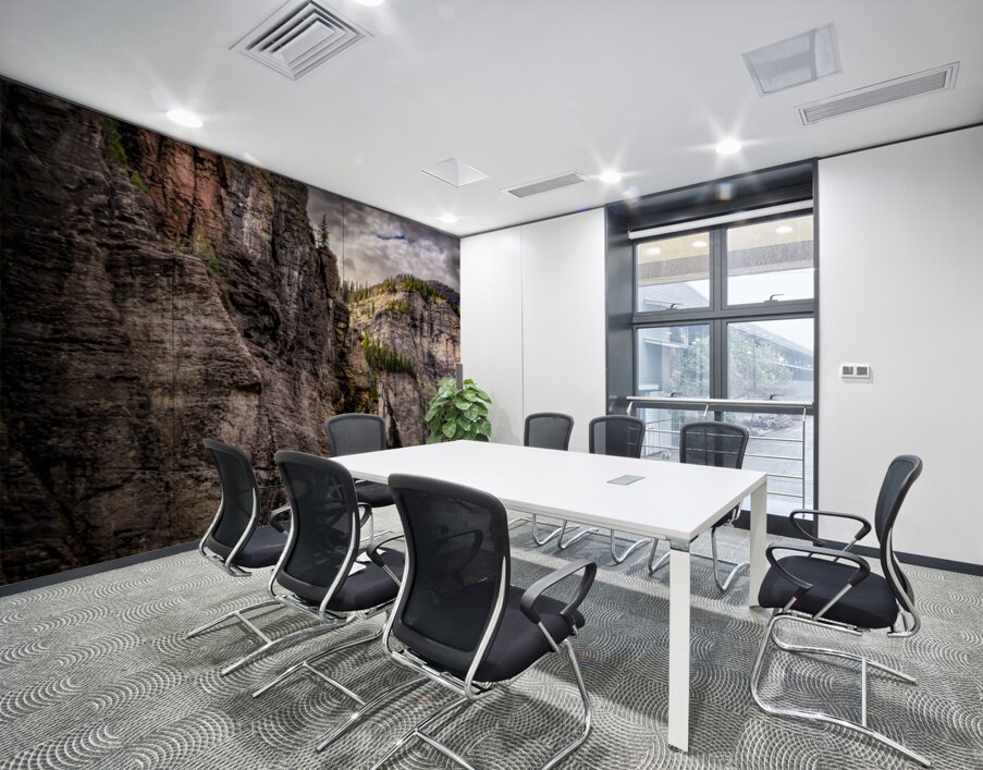 Bridal Veil Falls Hydroelectric Power Plant Wall Printing