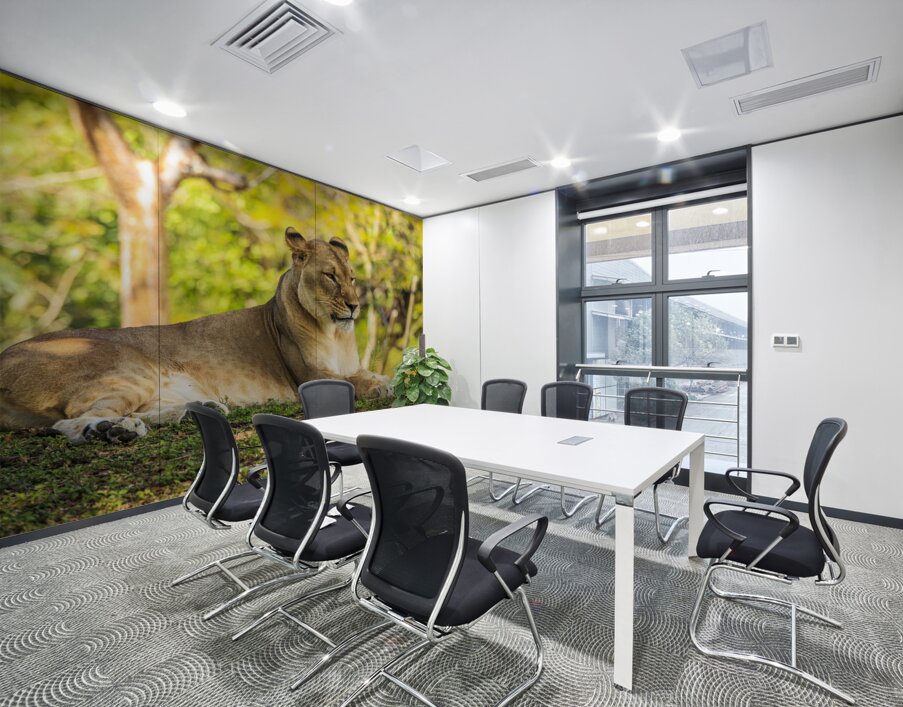 Lioness Wall Printing