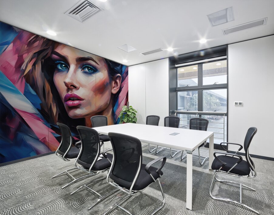 Painted Portrait 32 Wall Printing