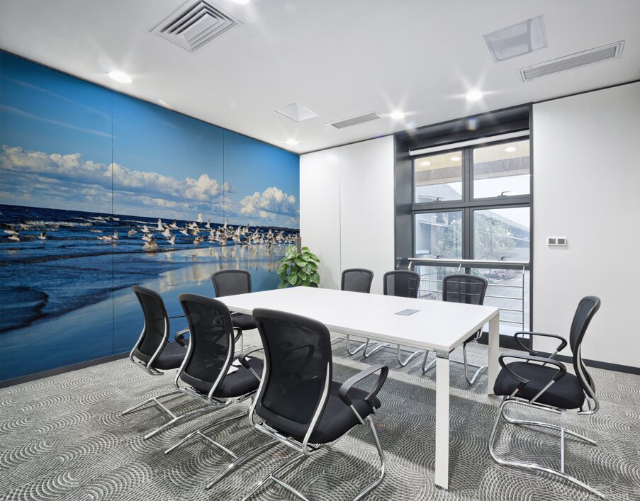 Birds Of The Blue    I Wall Printing