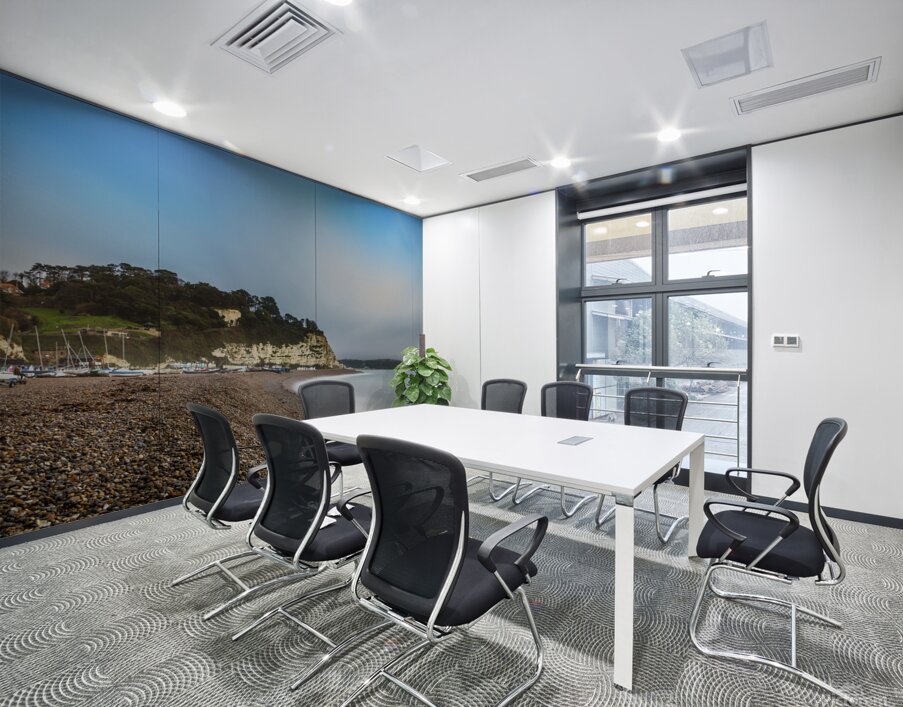 Beer Beach Devon Wall Printing