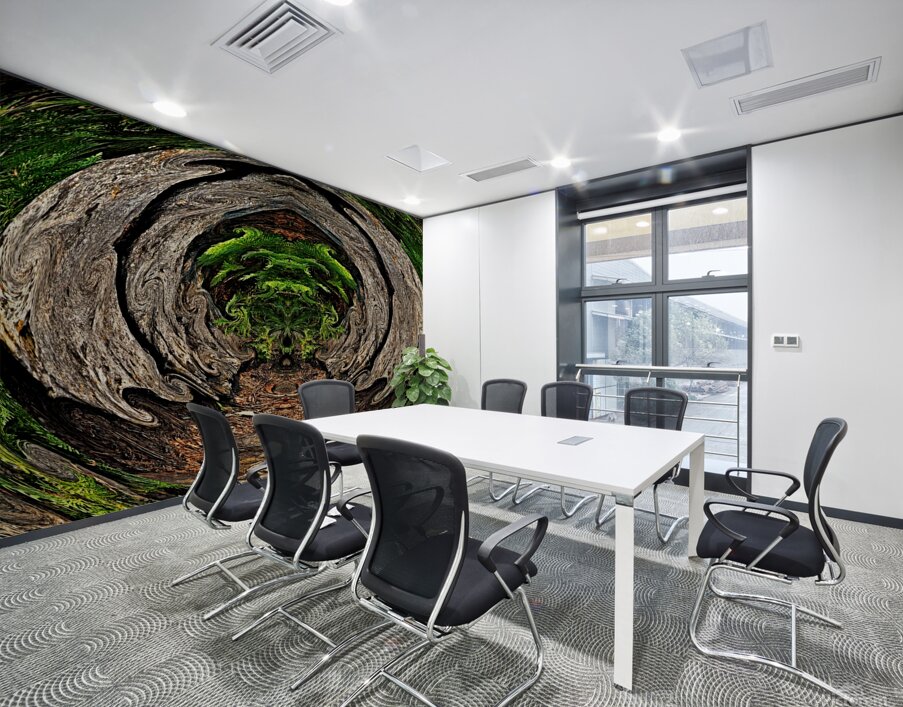 Jungle Gate Wall Printing