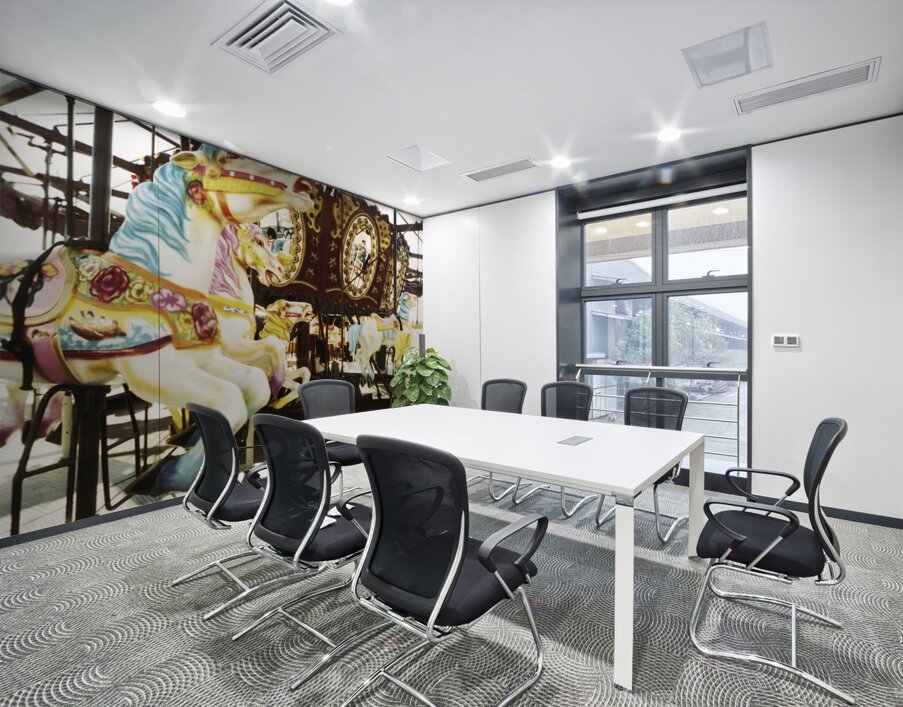 Close-up of carousel horses Coney Island Brooklyn New York City USA 118689 Wall Printing