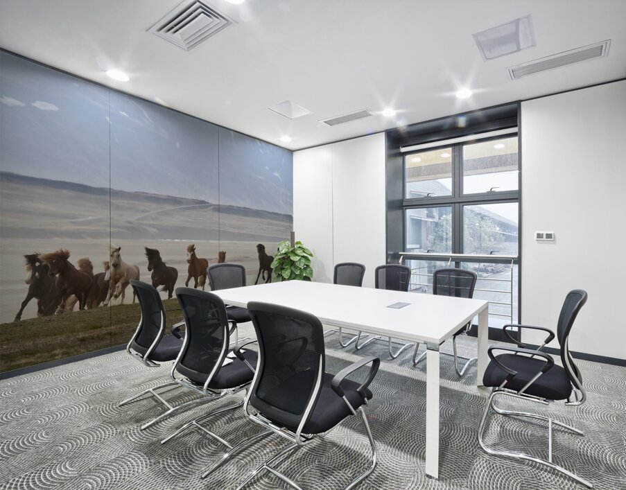 Herd of Icelandic Horses running free Skagafjordur Iceland 168756 Wall Printing