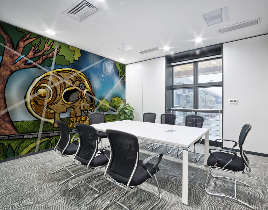 SKULL N DA PARK Wall Printing