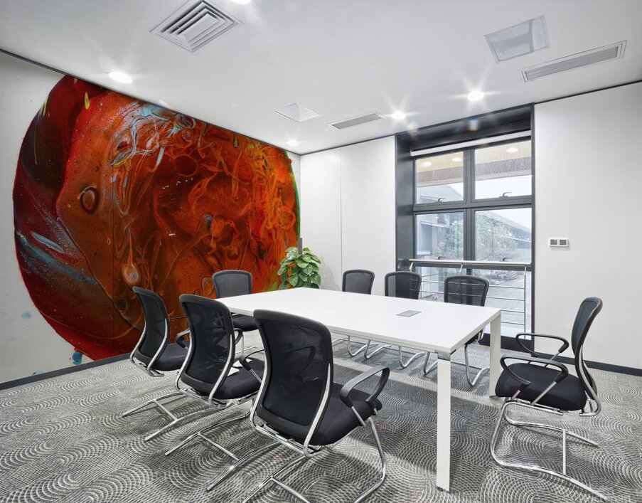 Earth Egg  by Emrie J. Alvarado Wall Printing