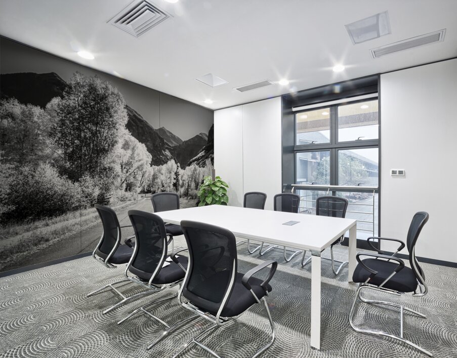 Aspen Backroad Mountain Runner Wall Printing