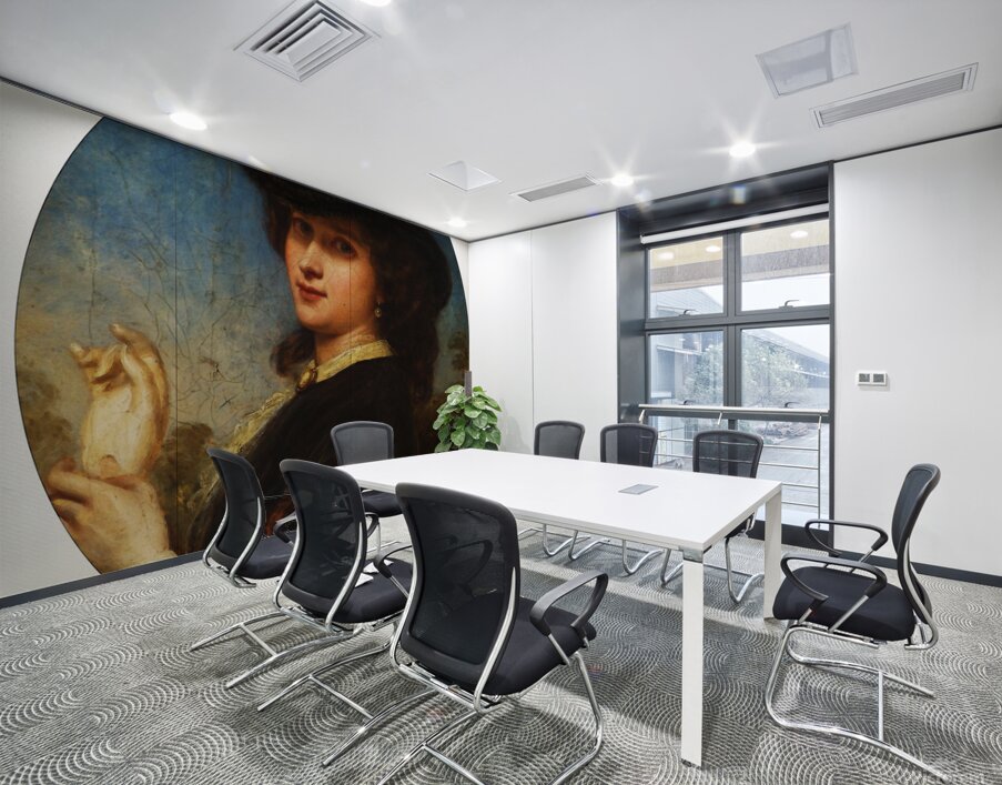 Lady with a Glove – John Robert Dicksee Wall Printing