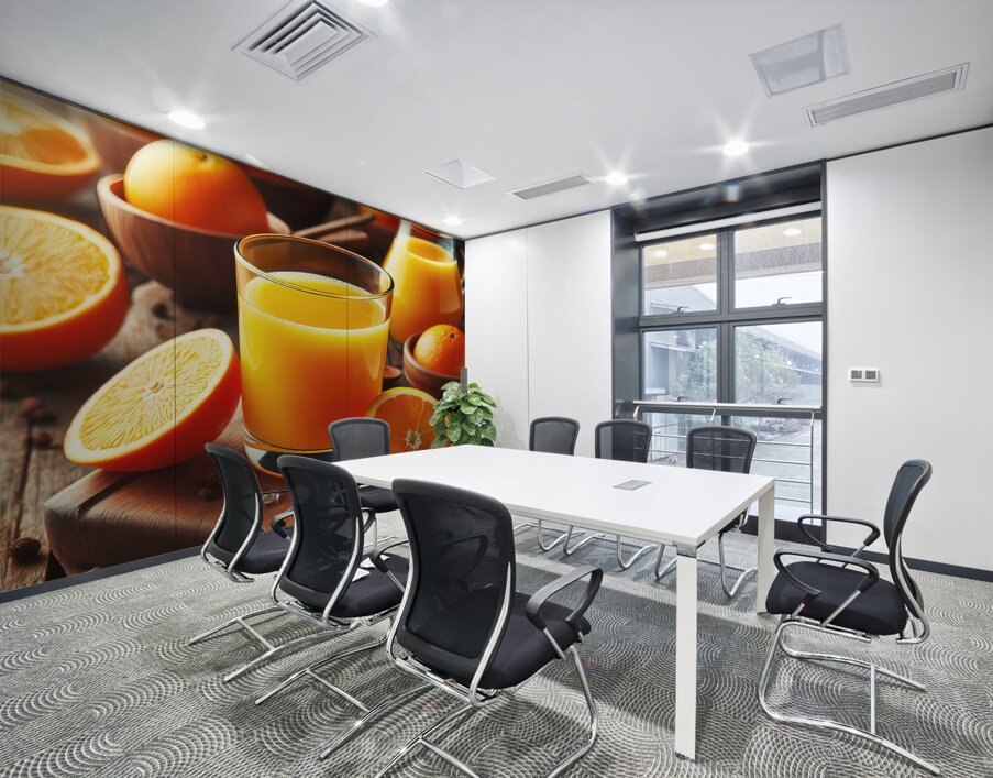 natural orange juice food 9 Wall Printing