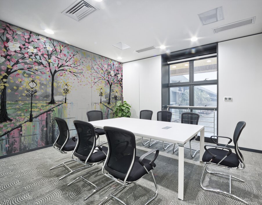 The Beauty of Spring Wall Printing