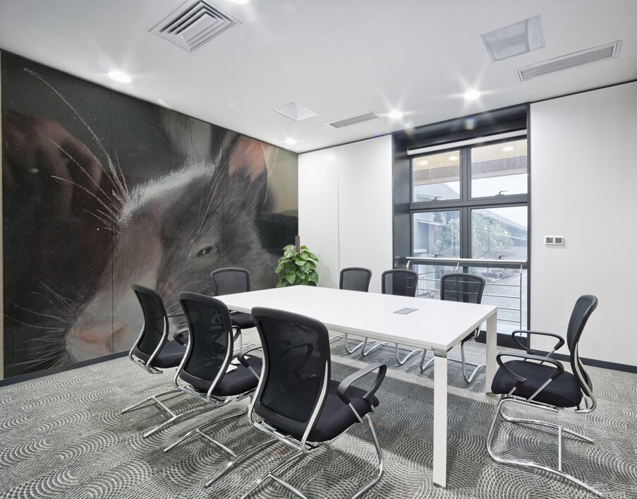 Sleepy Bunny Wall Printing