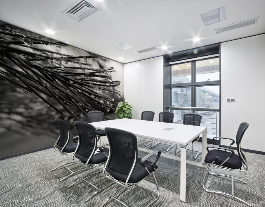 Wet pines Wall Printing