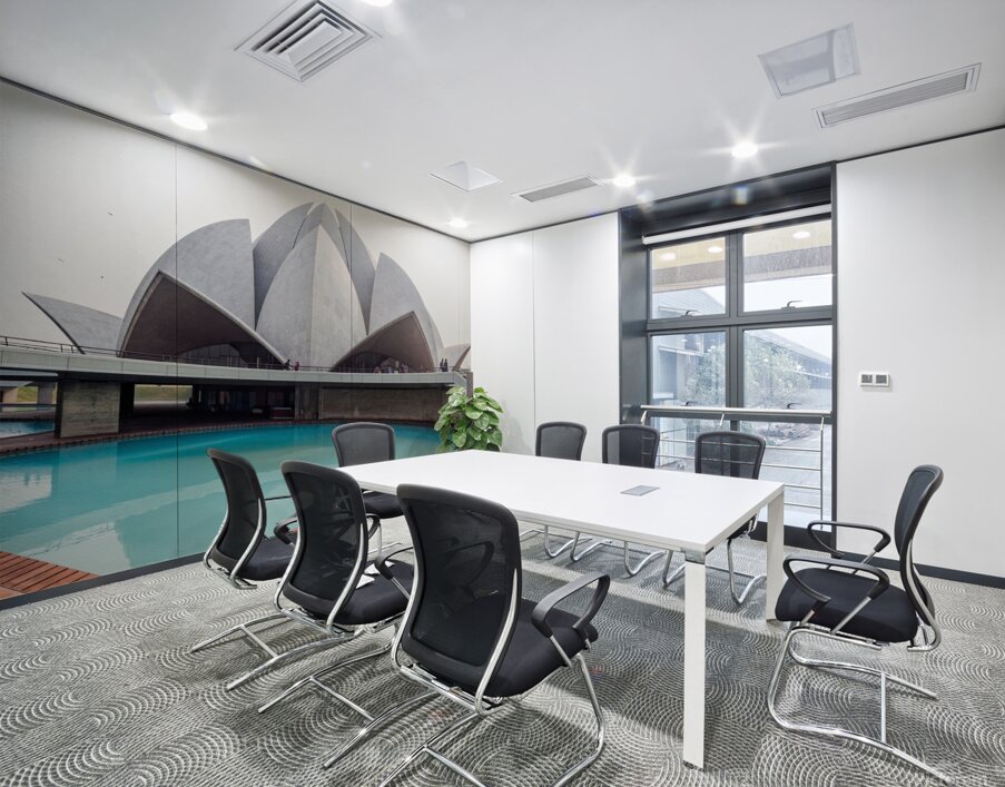  lotus temple India Wall Printing