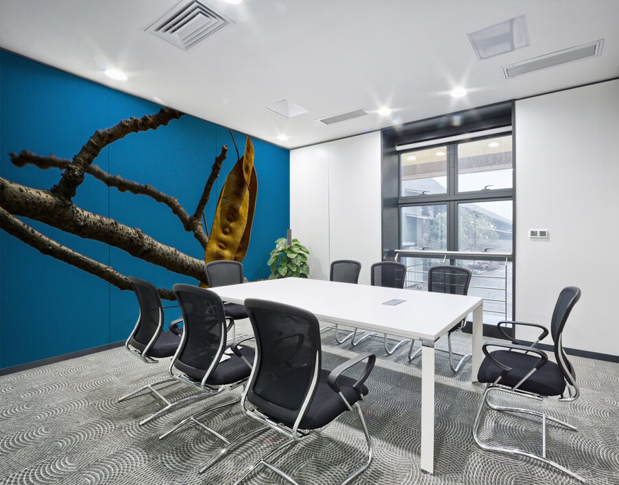 Seed pod of peacock flower tree 1 Wall Printing