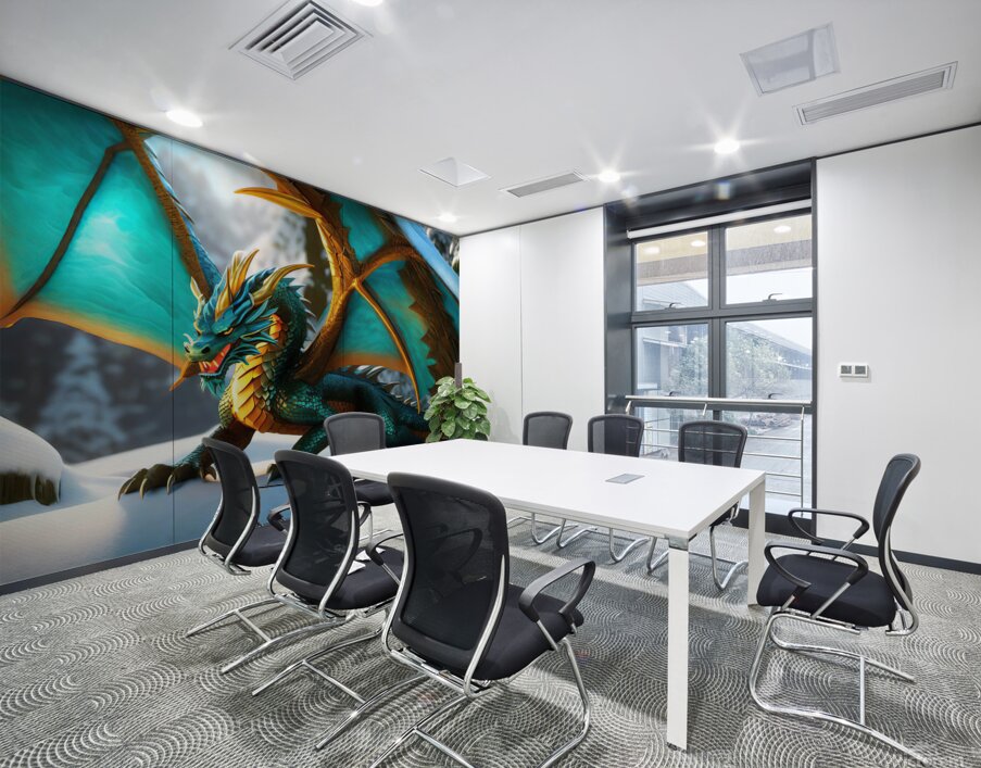 WINTER FOREST DRAGON   IMG 3071 BIG Wall Printing