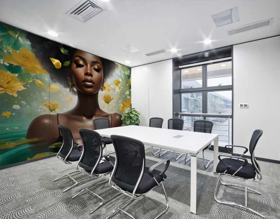 AFRICAN WOMAN PORTRAIT   IMG 9330 Wall Printing