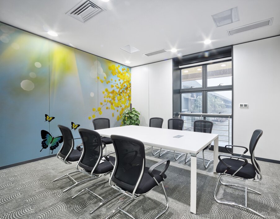 Spring butterfly Wall Printing