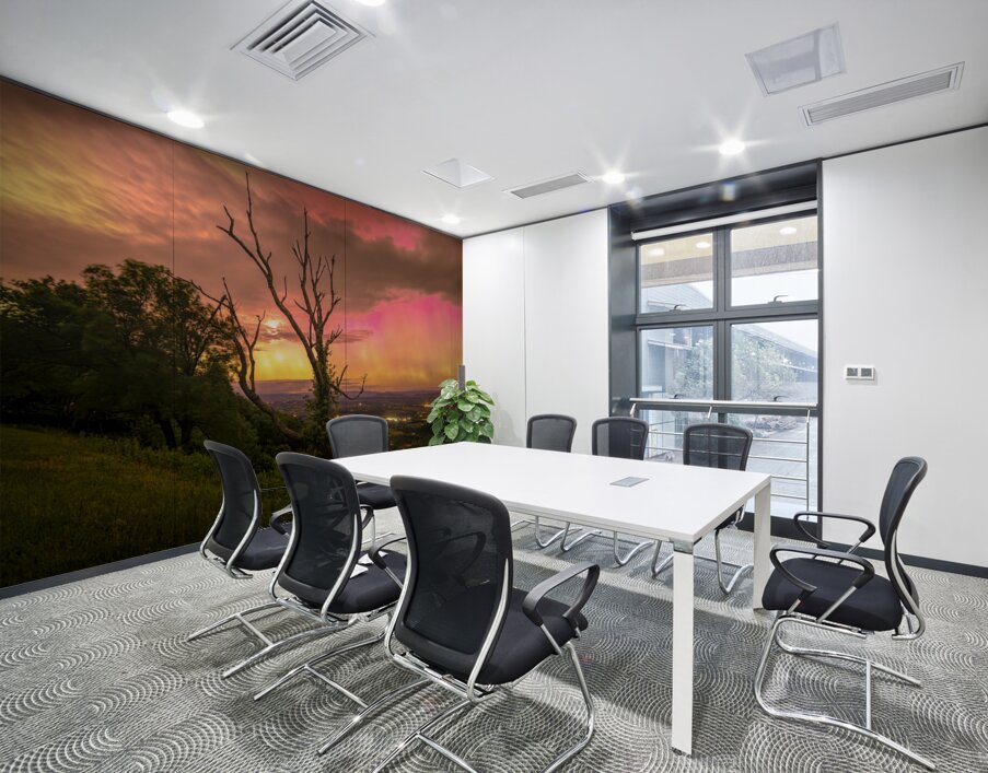 Blue Ridge Parkway Mills Gap Aurora Wall Printing