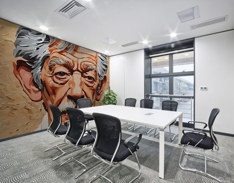 Ian McKellen  Wall Printing