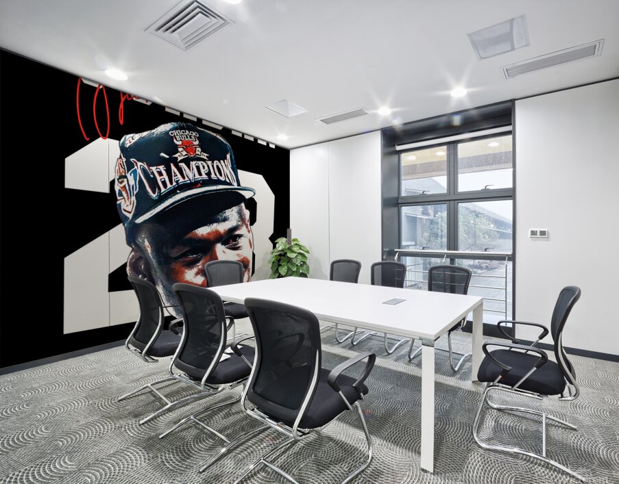 Michael Jordan Champions Wall Printing