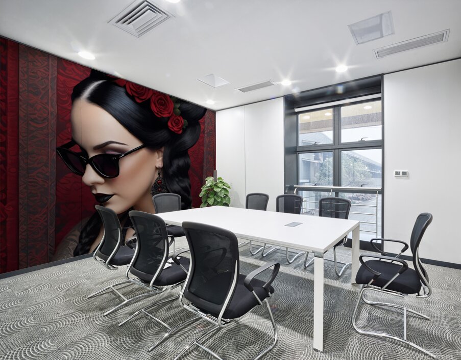 WEDNESDAY ADDAMS PORTRAIT   IMG 6485 Wall Printing