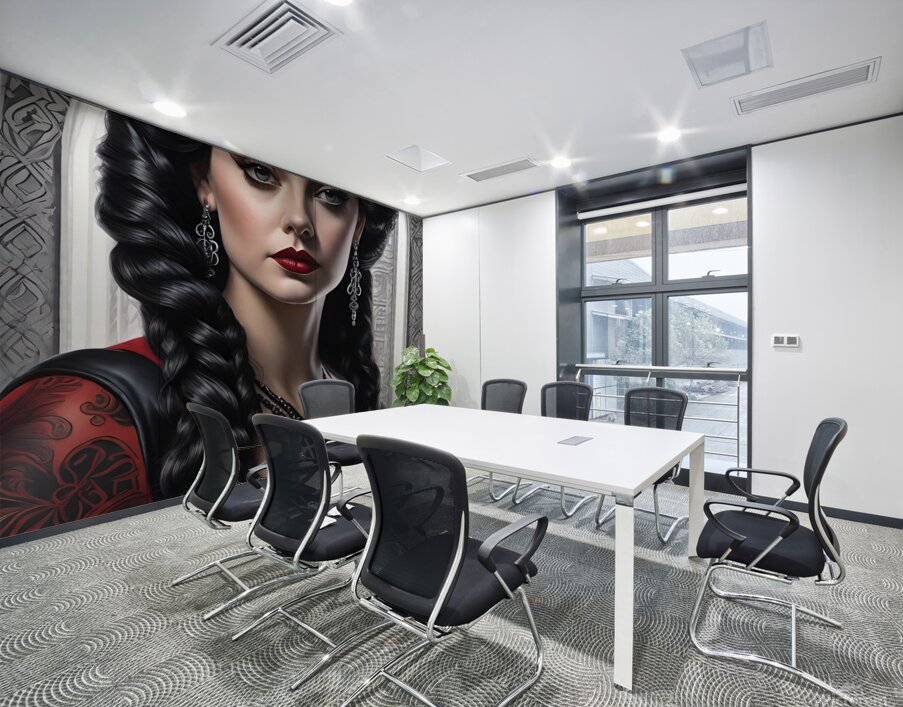 WEDNESDAY ADDAMS PORTRAIT   IMG 6506 Wall Printing