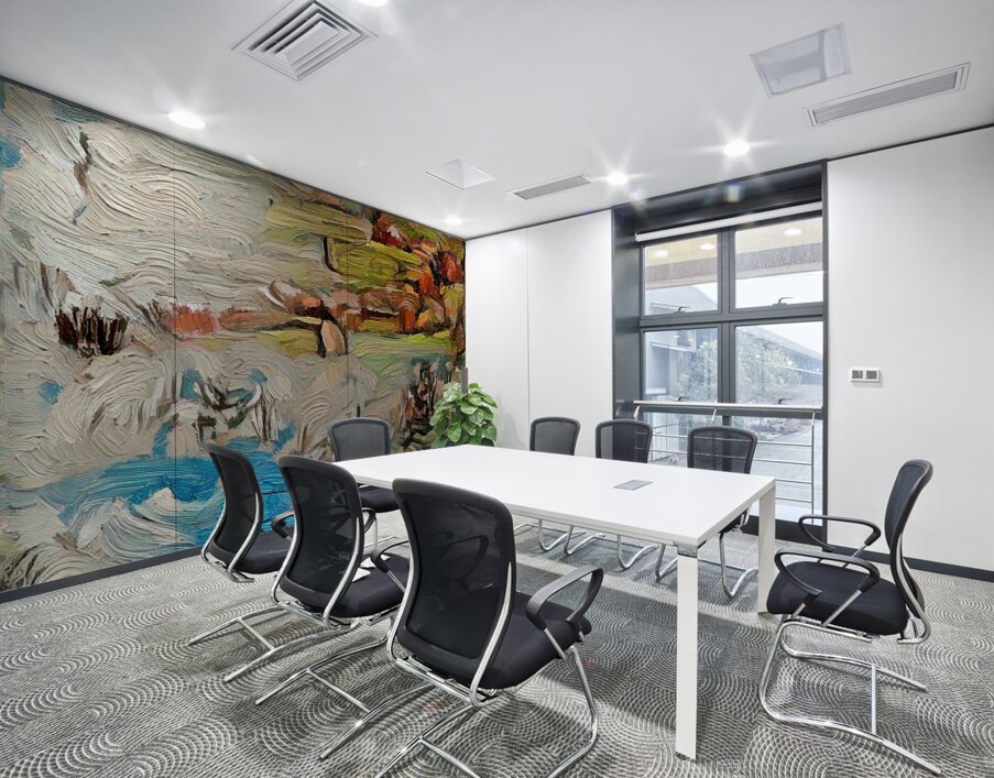 water lines Wall Printing