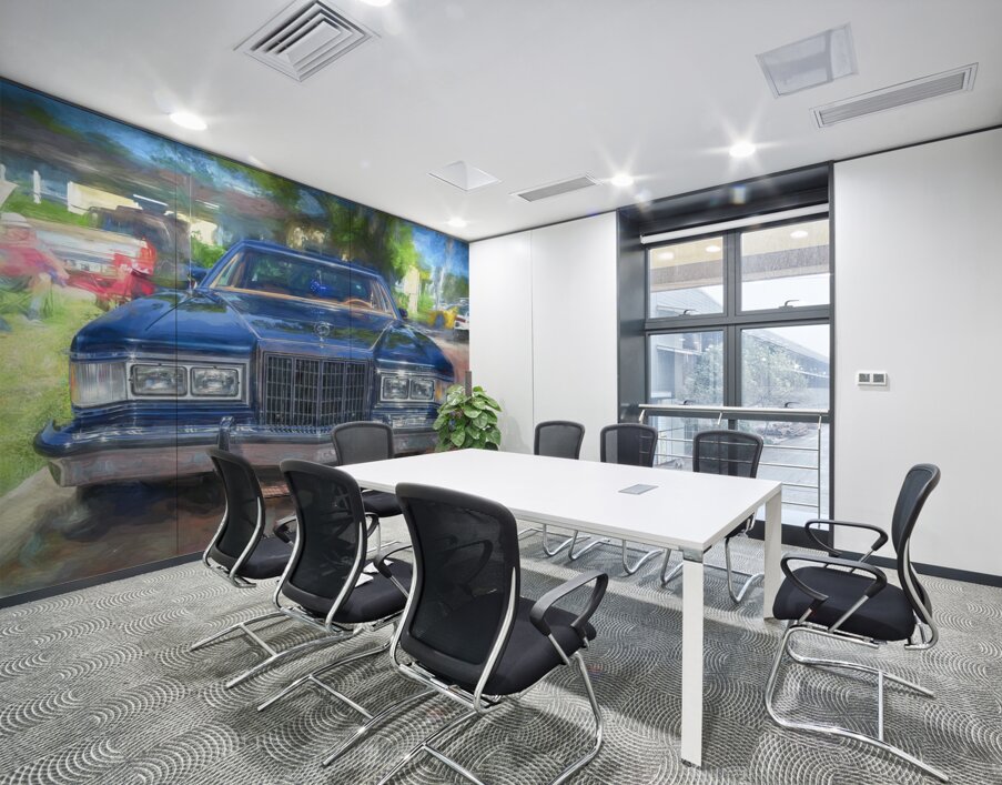 1978 Mercury Cougar XR7 X 5 Wall Printing