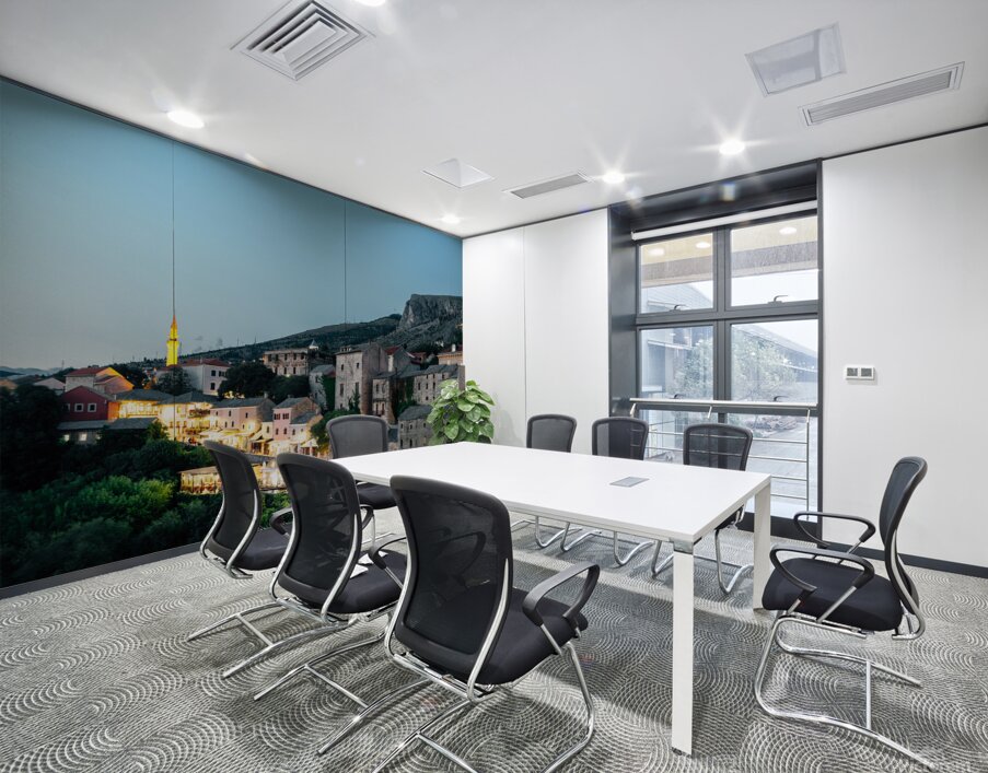 Mostar night Wall Printing