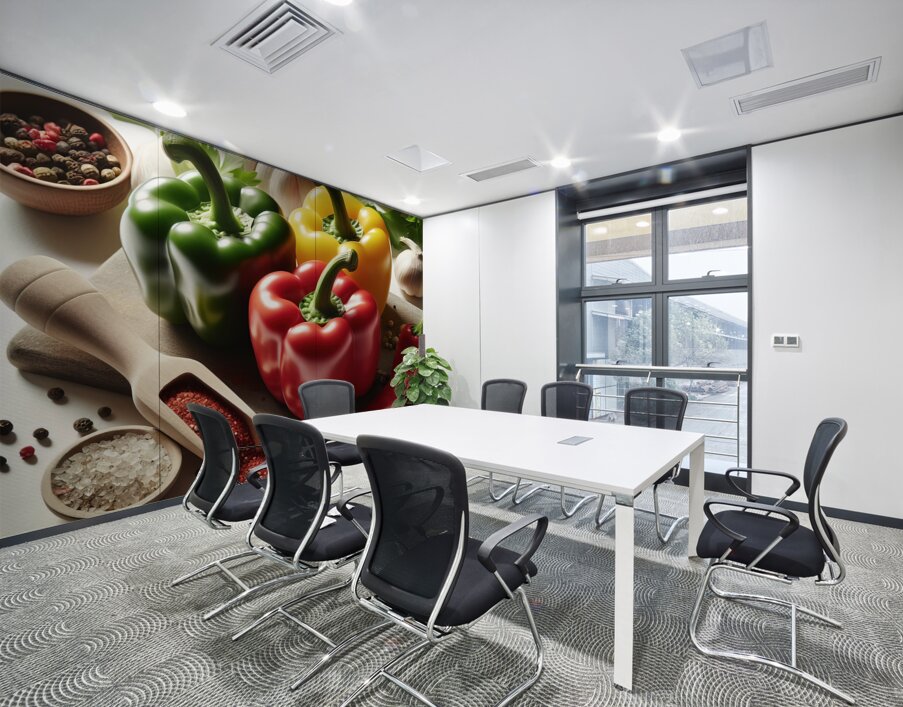 Colorful bell peppers 4 Wall Printing