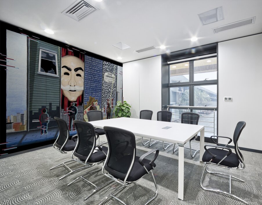 F-Society Wall Printing