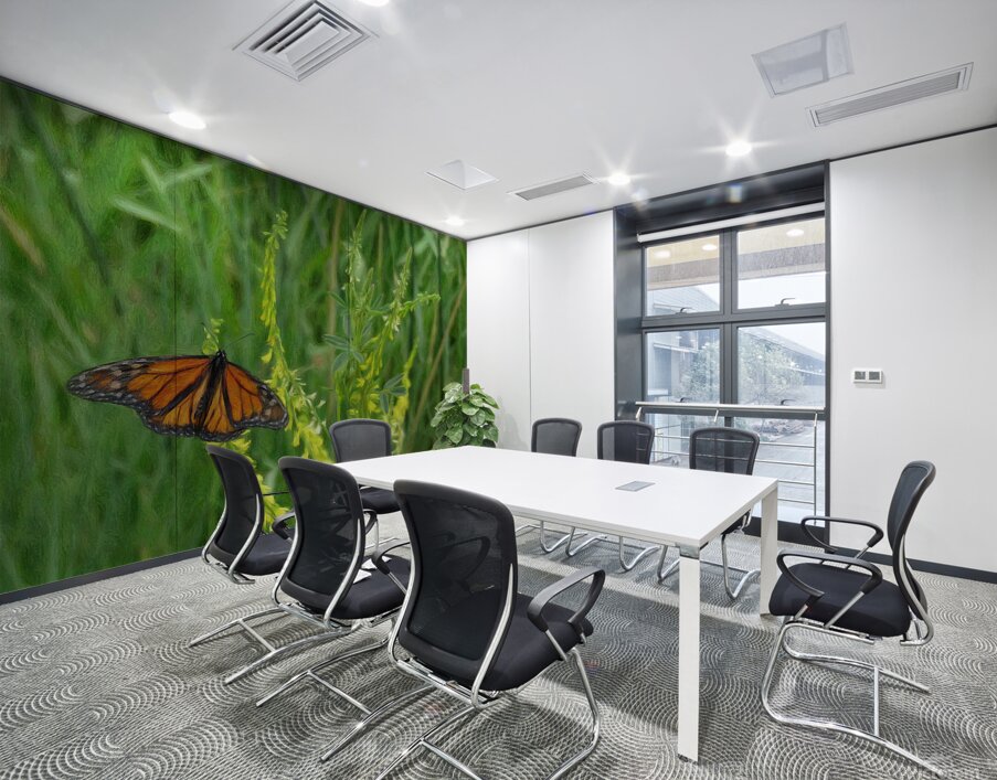 Monarch Summer Wall Printing