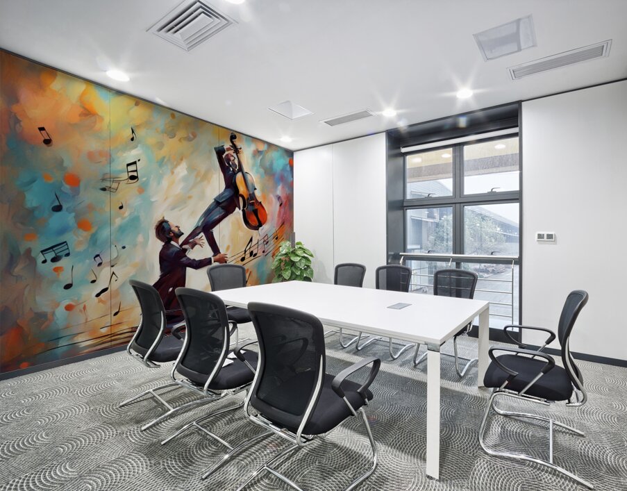 Rhythmic expression 28 Wall Printing