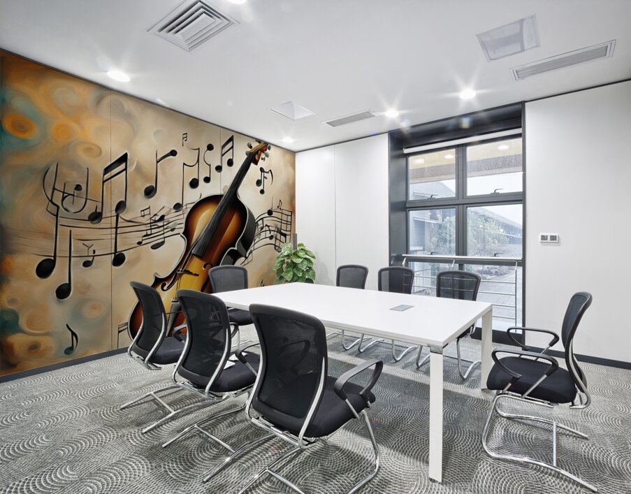 Rhythmic expression 25 Wall Printing