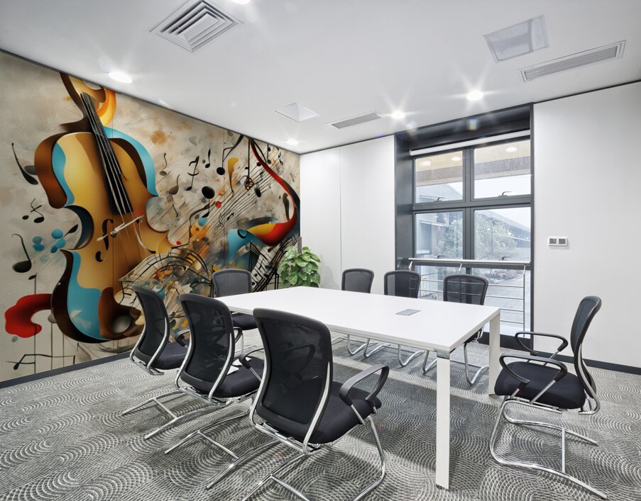 Rhythmic expression 16 Wall Printing