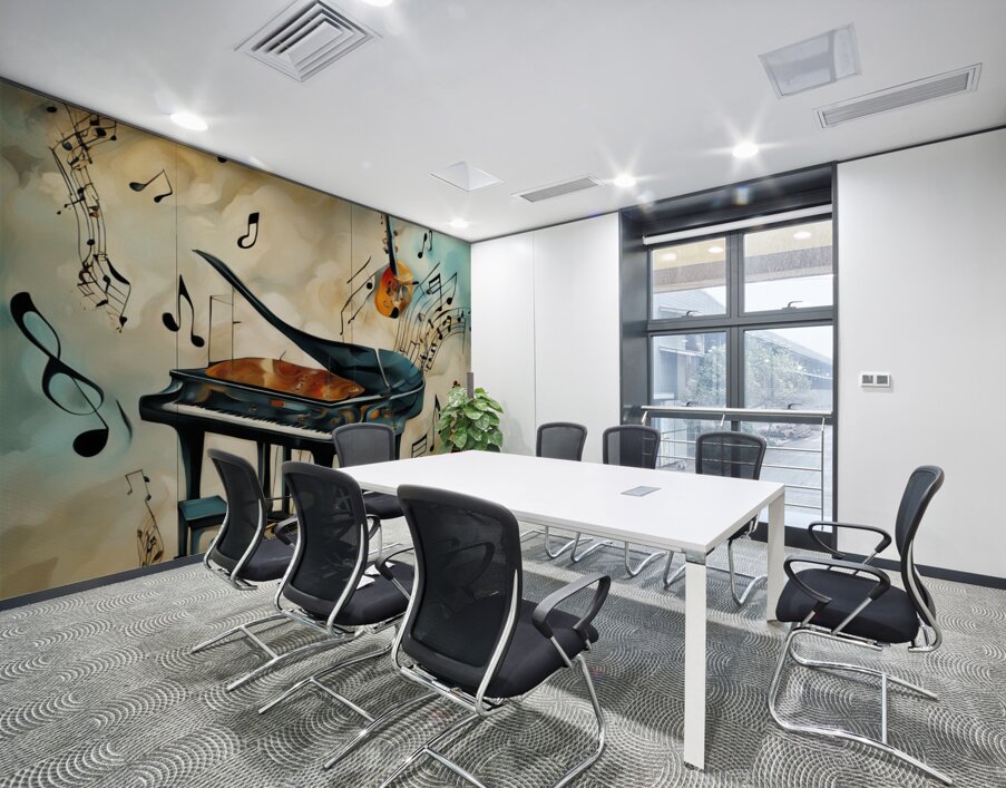 Rhythmic expression 41 Wall Printing