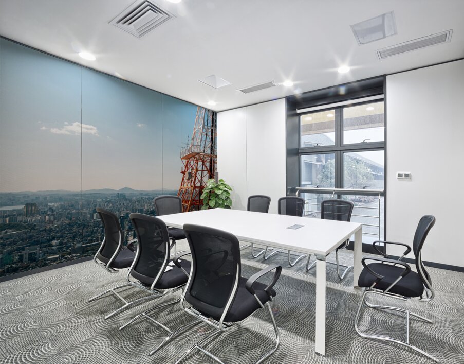 Seoul cityscape Wall Printing